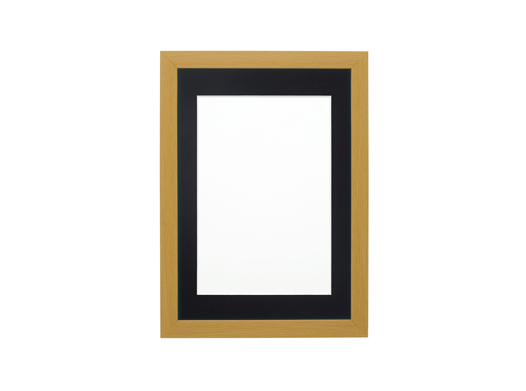Rainbow Flat Photo Frame Oak - Image 4