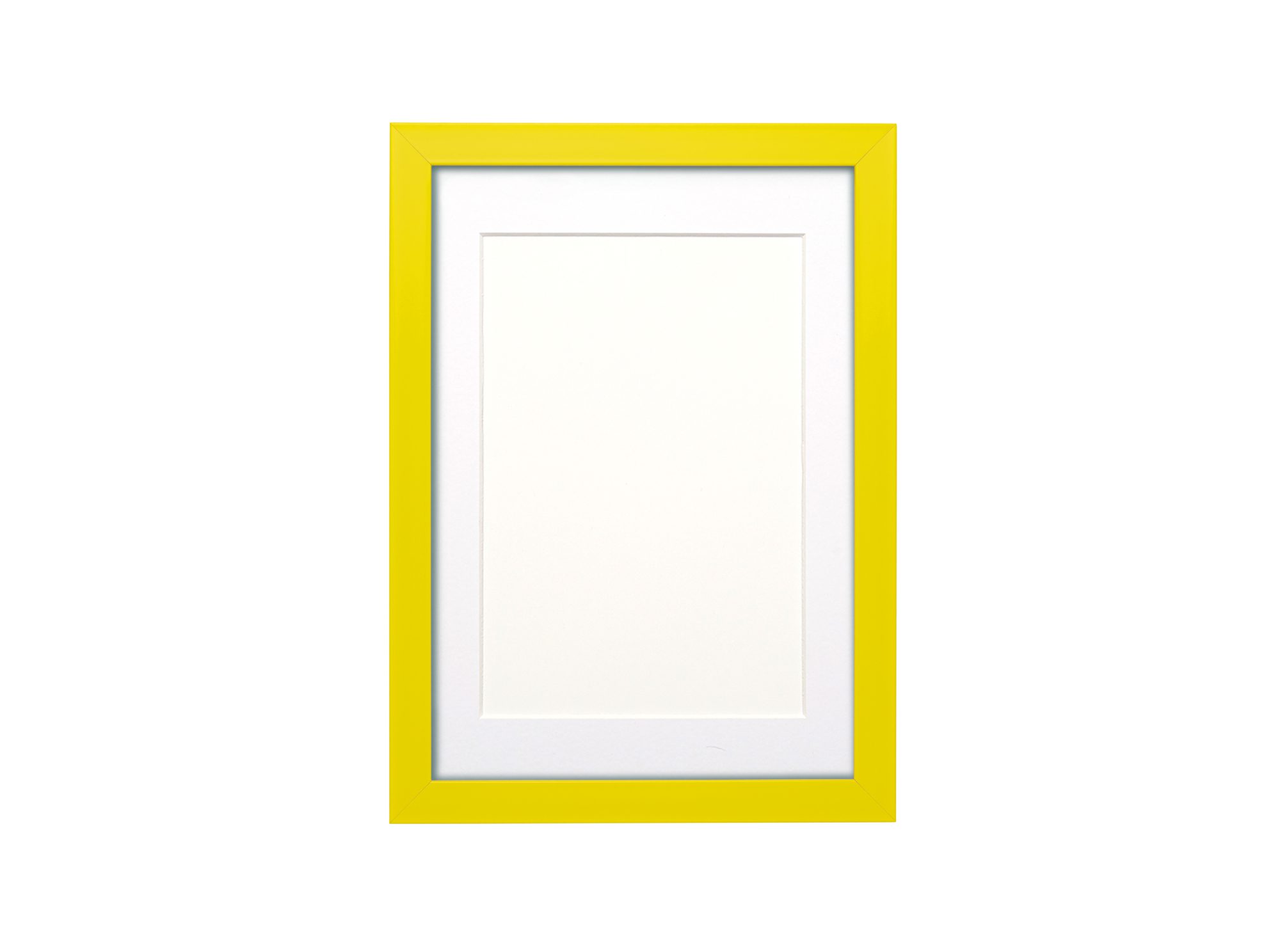 Rainbow Flat Photo Frame Yellow - Image 3