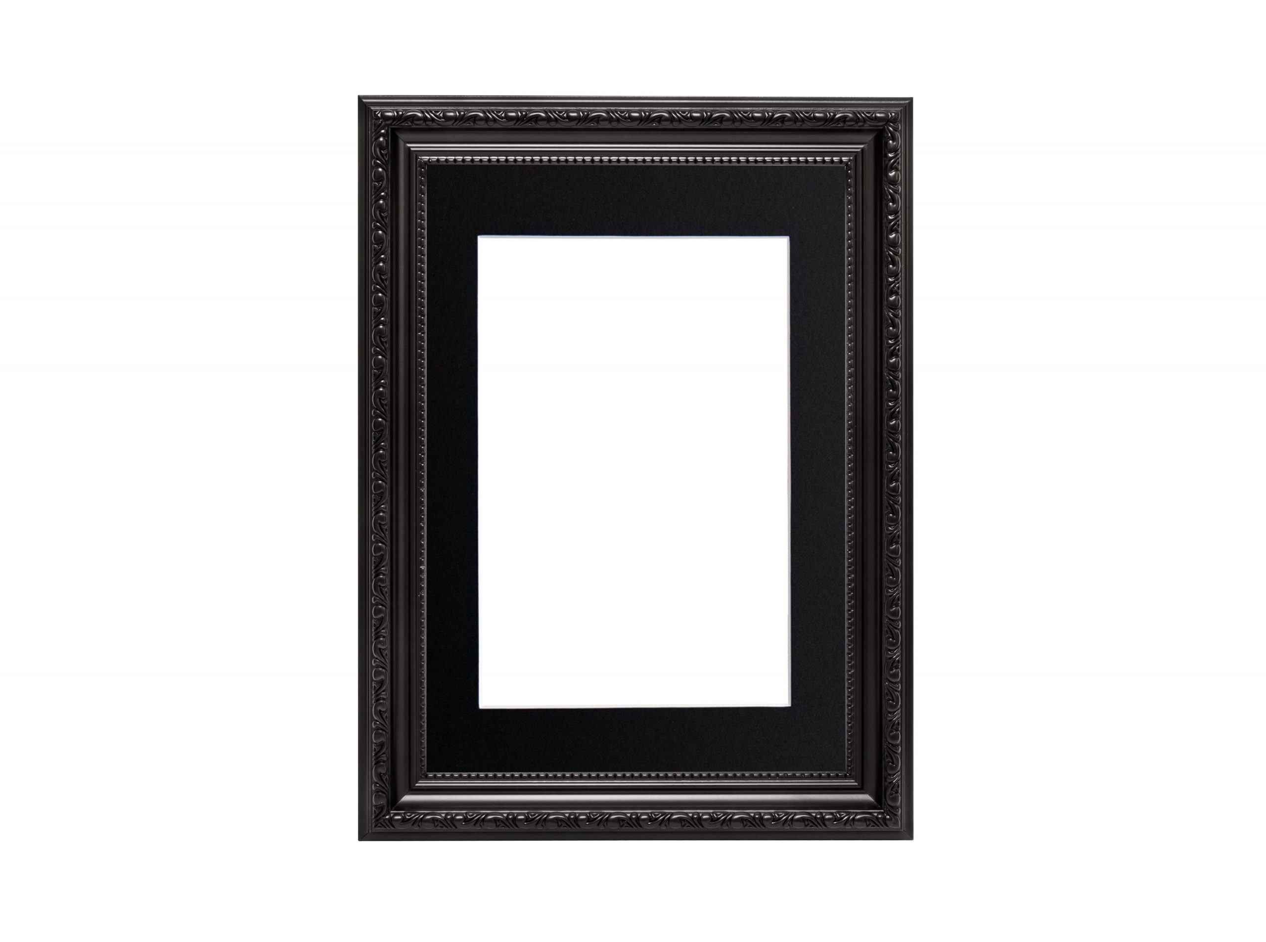 Ornate Spoon Shabby Chic Swept Photo Frame Black - Image 3