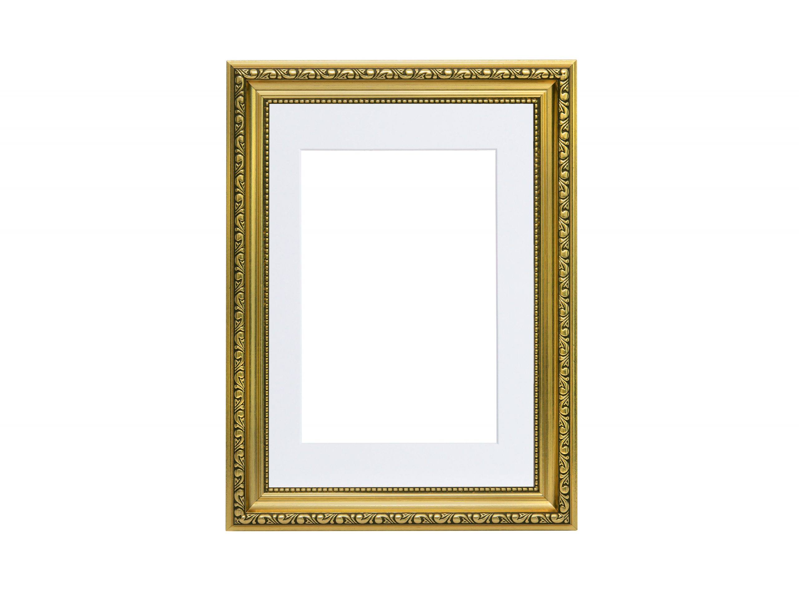 Ornate Spoon Shabby Chic Swept Photo Frame Gold - Image 4