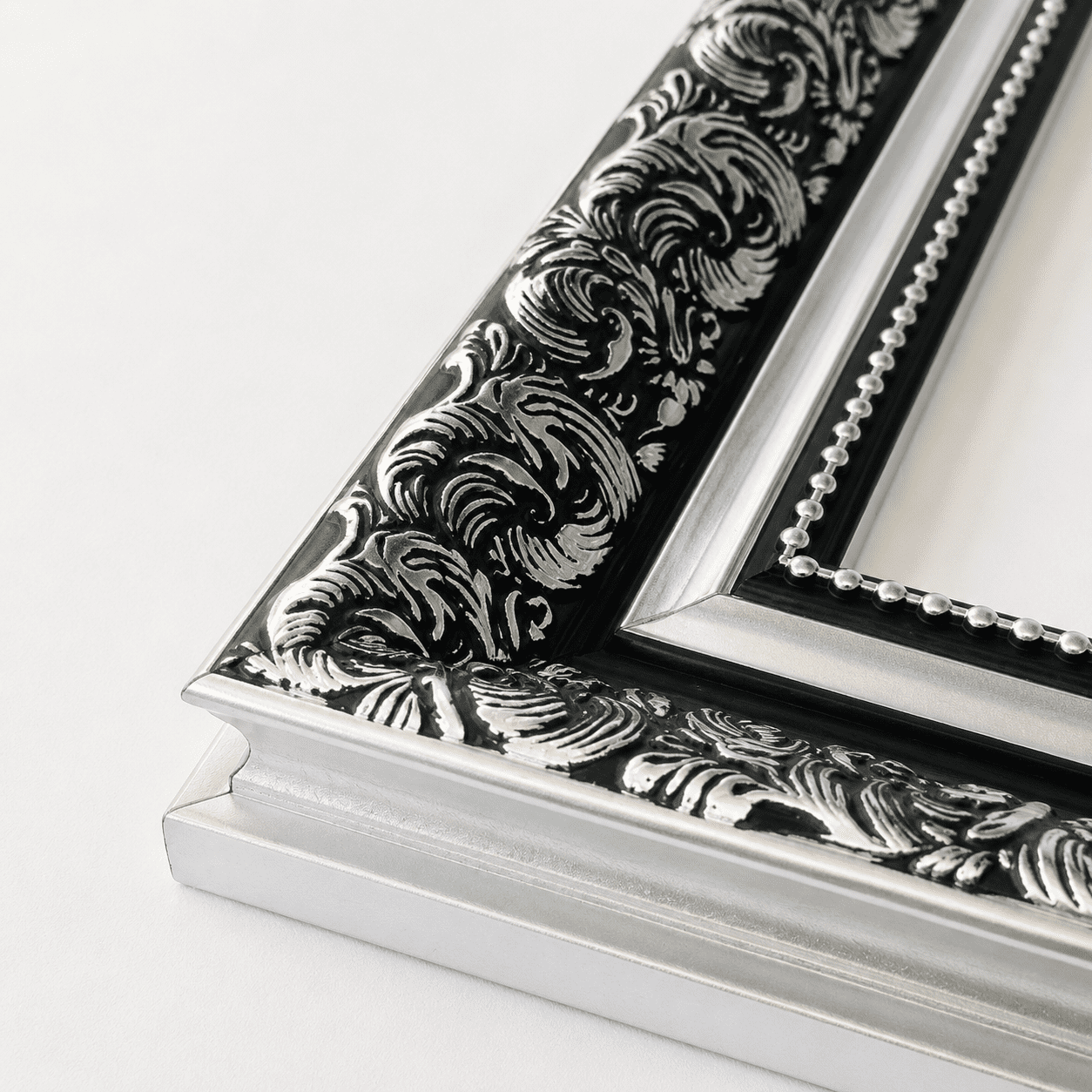 Dahlia Baroque Spoon Photo Frame Silver - Image 2