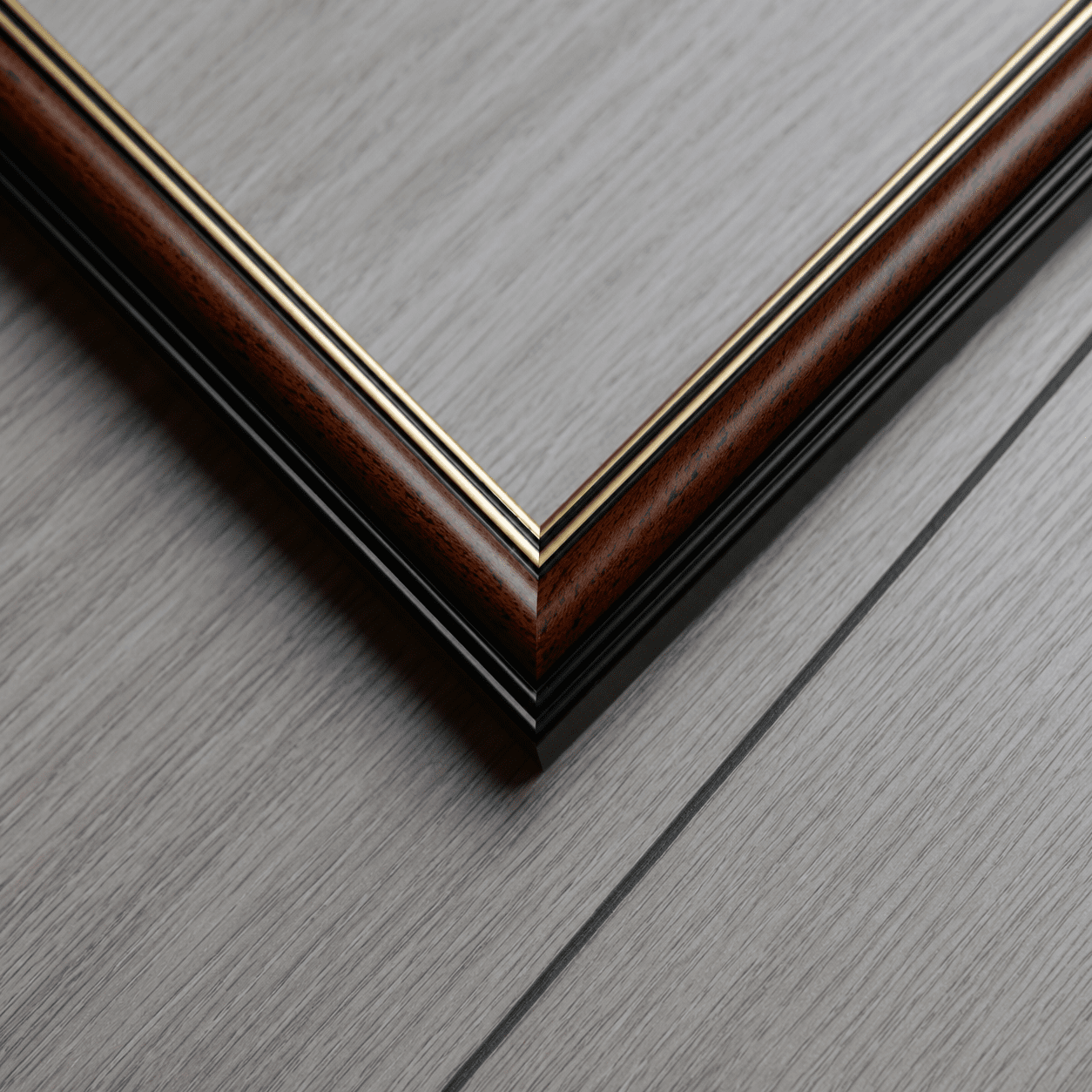 Cushion Elegant Picture Photo Frame Walnut - Image 2